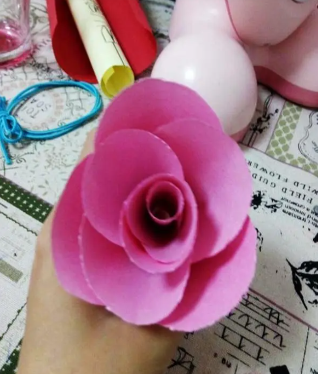 手工折紙花教程-紙花教程一步一步圖解