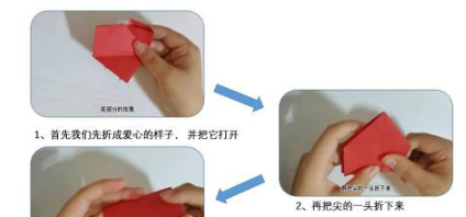 手工制作教程簡單又漂亮-4步簡易折紙花玫瑰花制作教程