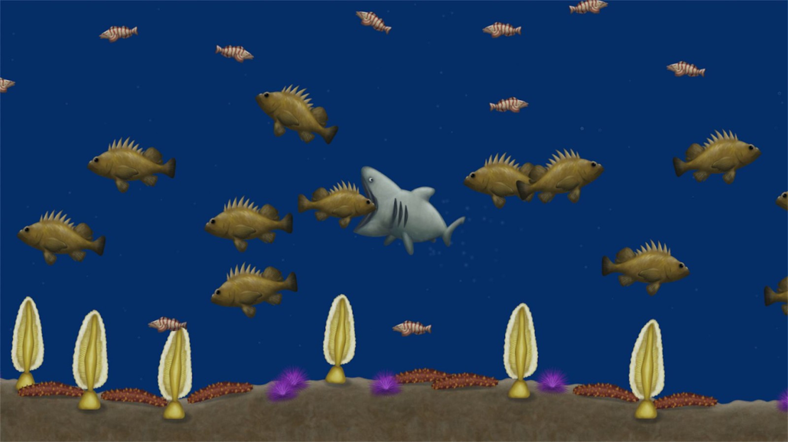 大魚吃小魚的游戲