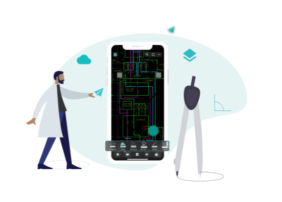 cad看圖王怎么打印局部圖紙