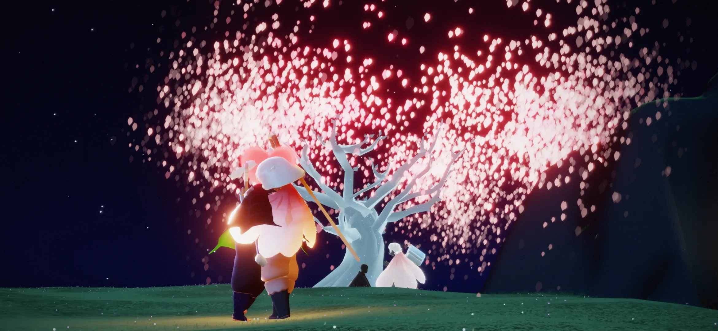 光遇怎么和朋友擁抱