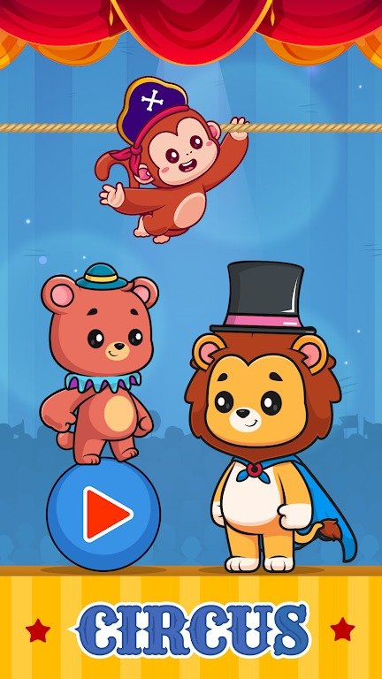 兒童動物馬戲團