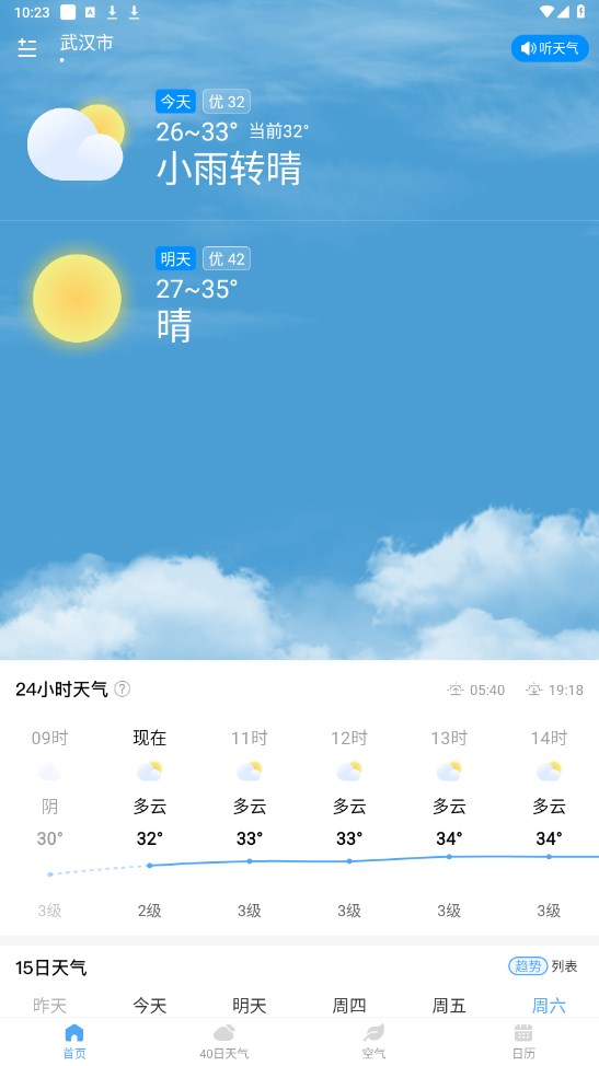 雨潤天氣