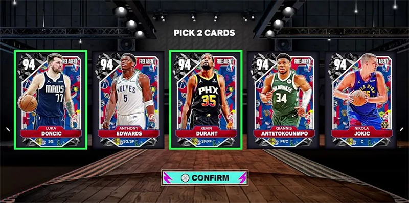 NBA2K25夢幻球隊