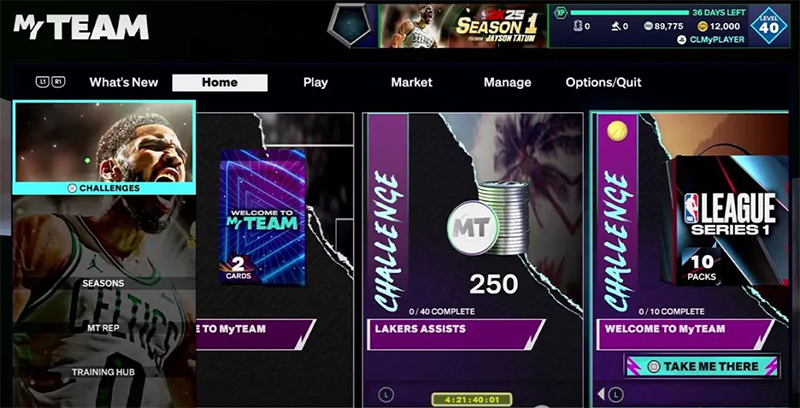 NBA2K25夢幻球隊