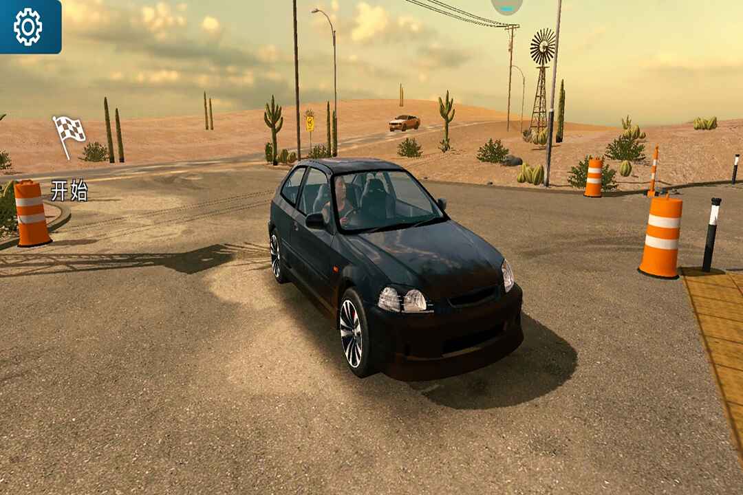 手動擋停車場2