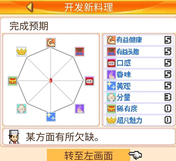 美食夢物語內置菜單最新版