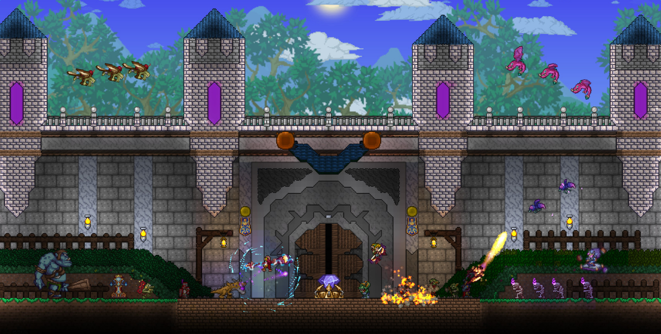 泰拉瑞亞如何快速度過夜晚