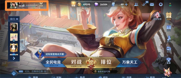 王者榮耀生涯徽章等級怎么看-王者榮耀生涯徽章等級查看方法