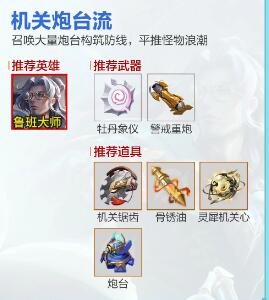 王者榮耀機關百煉各流派怎么出裝最強-王者榮耀機關百煉各流派最強出裝攻略