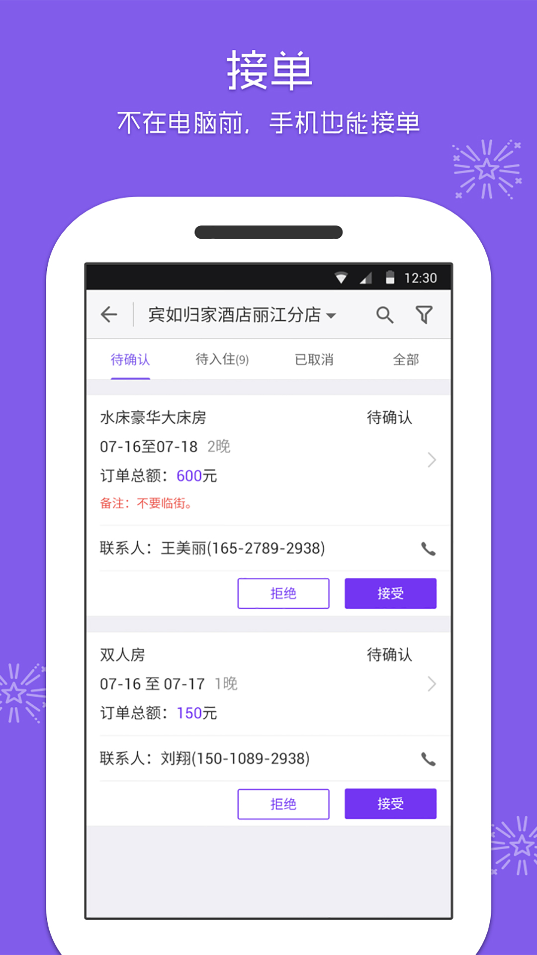 美團酒店商家