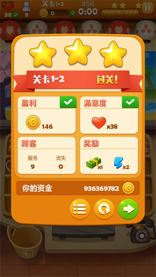 點(diǎn)心大廚無限鈔票金幣版