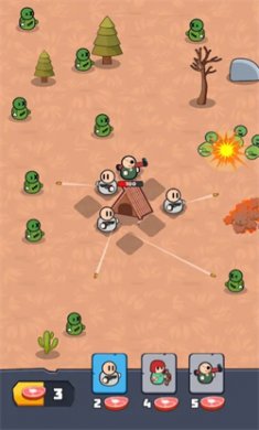 基地防御僵尸生存游戲