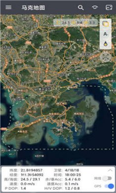 馬克地圖高清衛星地圖下載