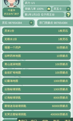 藥王谷女修修煉手札無限精力版