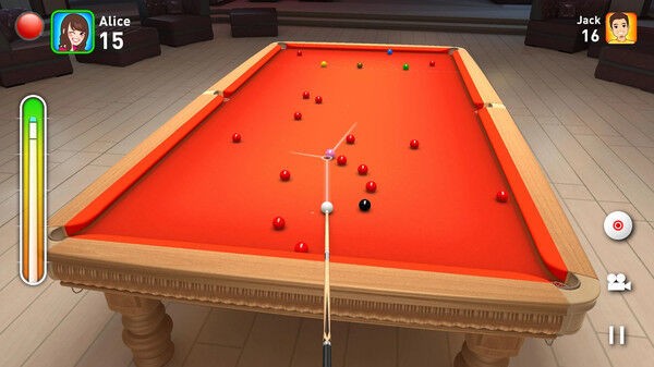 真實(shí)斯諾克3d