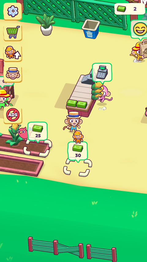 猴子超市無限鈔票版 猴子超市無限鈔票版