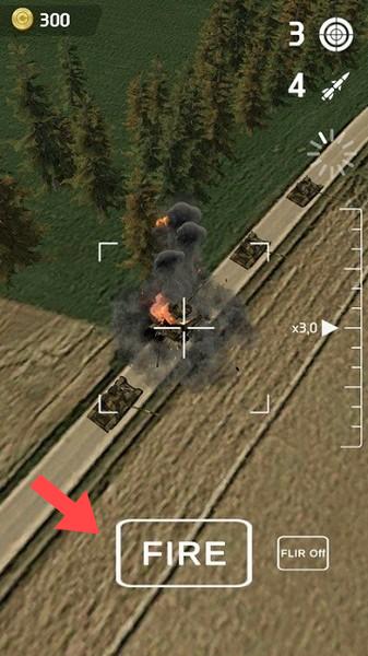 無人機打擊軍事戰爭游戲無限金幣