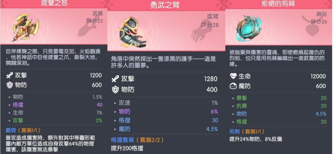 裝備推薦截圖7