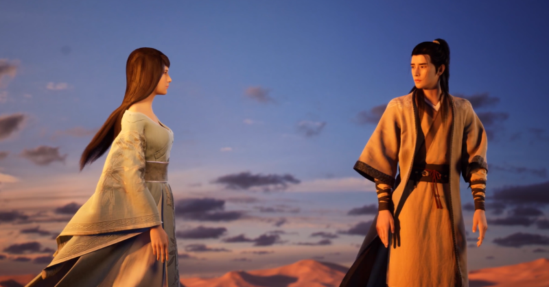 3d畫質雙人情侶修仙游戲