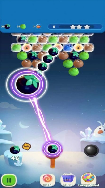 水果氣泡噴射器(Fruit Bubble Shooter)