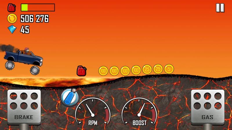 登山賽車國際服(Hill Climb Racing)