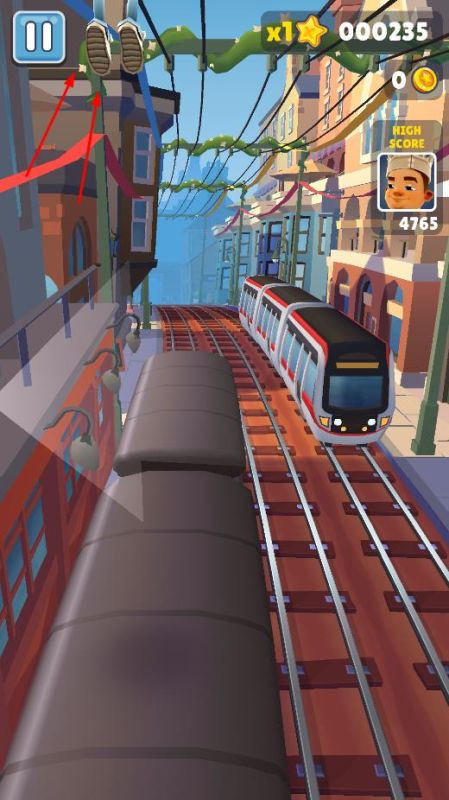 地鐵跑酷國際服無限跳躍(Subway Surf)