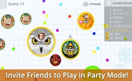 細胞吞噬(Agar.io)