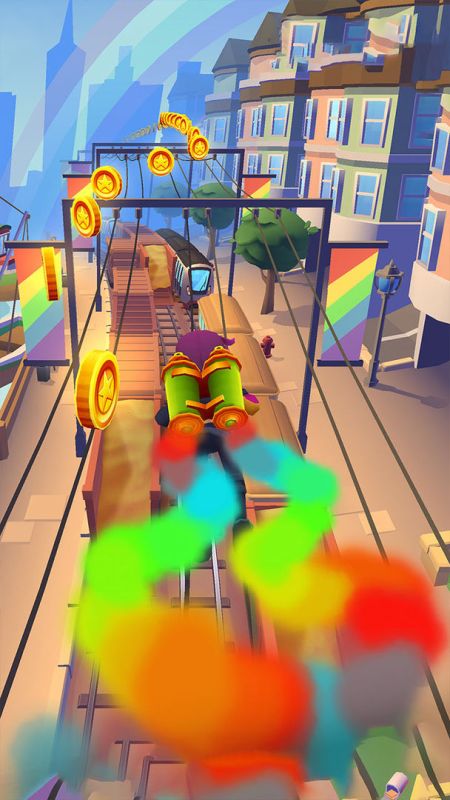 地鐵跑酷舊金山國(guó)際服(Subway Surf)