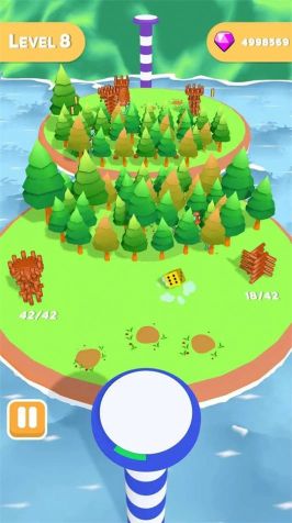 木材帝國放置大亨(LumberJack Castle)