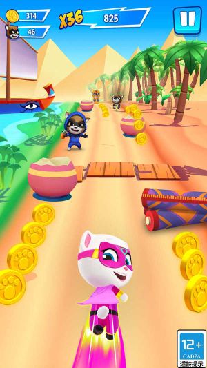 湯姆貓英雄跑酷國服版(Talking Tom Hero Dash)