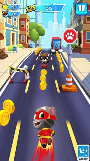 湯姆貓英雄跑酷國服版(Talking Tom Hero Dash)