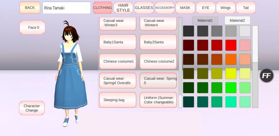 櫻花校園模擬器全服裝(SAKURA School Simulator playmods)