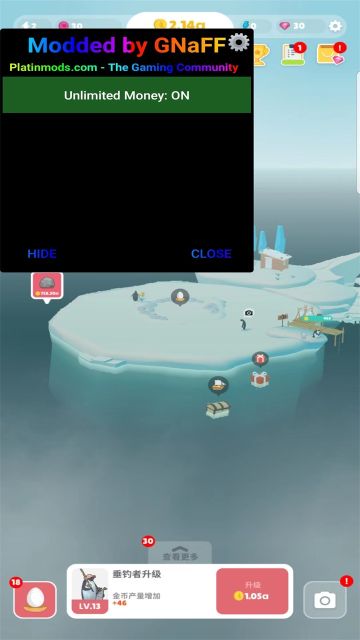 企鵝島內置修改器(Penguin Isle)
