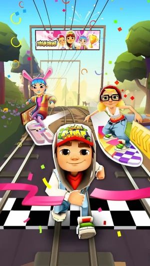 地鐵跑酷無限內購版(Subway Surf)