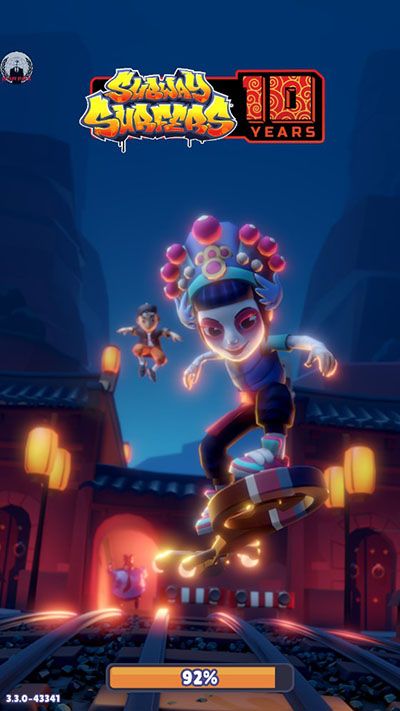 地鐵跑酷涵痛定制版