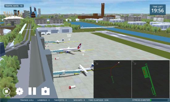 機場控制臺3D