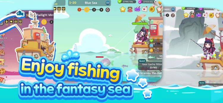 空閑釣魚幻想之海(Idle Fishing Sof)