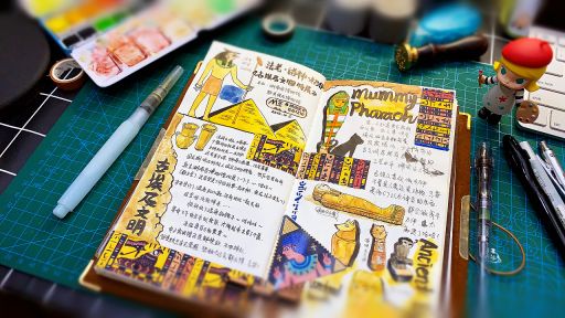 小麻薯手帳排版教程