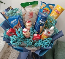 零食花束包裝教程