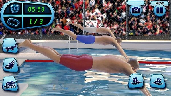 游泳比賽模擬器(Water Pool Race)
