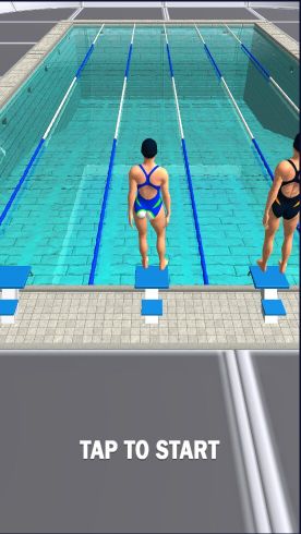 女子游泳賽