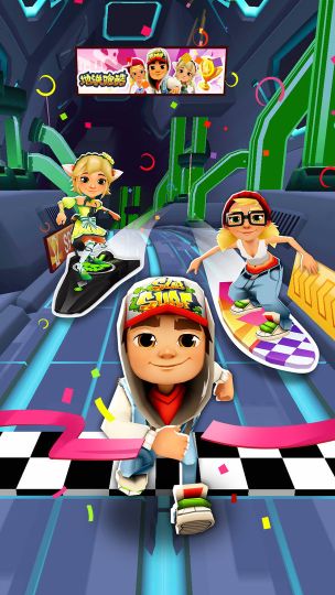 地鐵跑酷空間站內(nèi)置菜單無(wú)邪葉烸(Subway Surf)