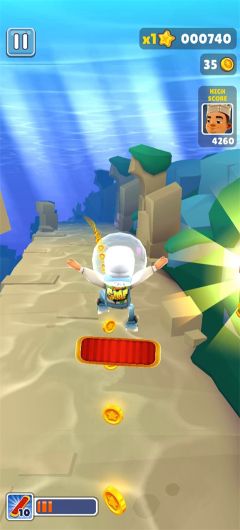 地鐵跑酷海底世界版本(Subway Surf)