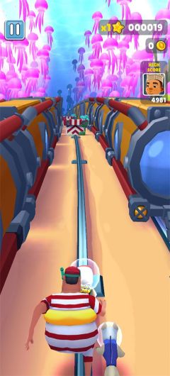 地鐵跑酷海底世界版本(Subway Surf)