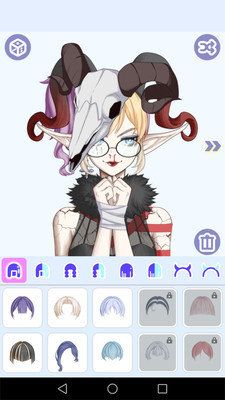 怪物女孩換裝手機版(Anime Avatar Maker)