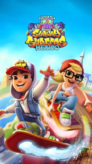地鐵跑酷186個(gè)角色全解鎖版中文版(Subway Surf)