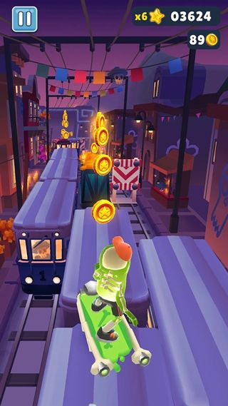 地鐵跑酷186個(gè)角色全解鎖版中文版(Subway Surf)