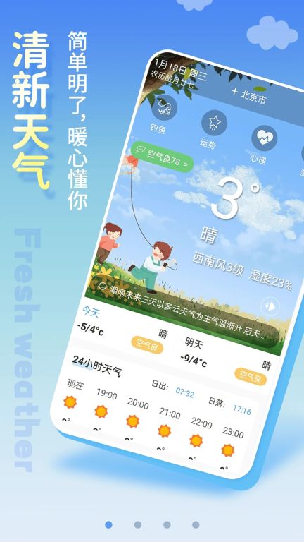 清新天氣預報