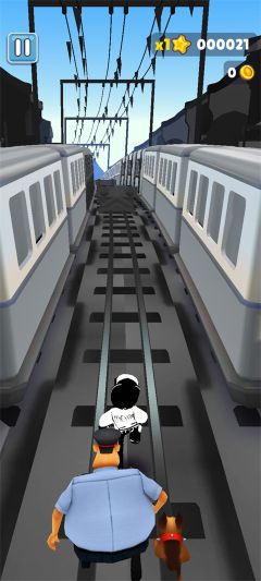 地鐵跑酷南楓7.0黑白長安版